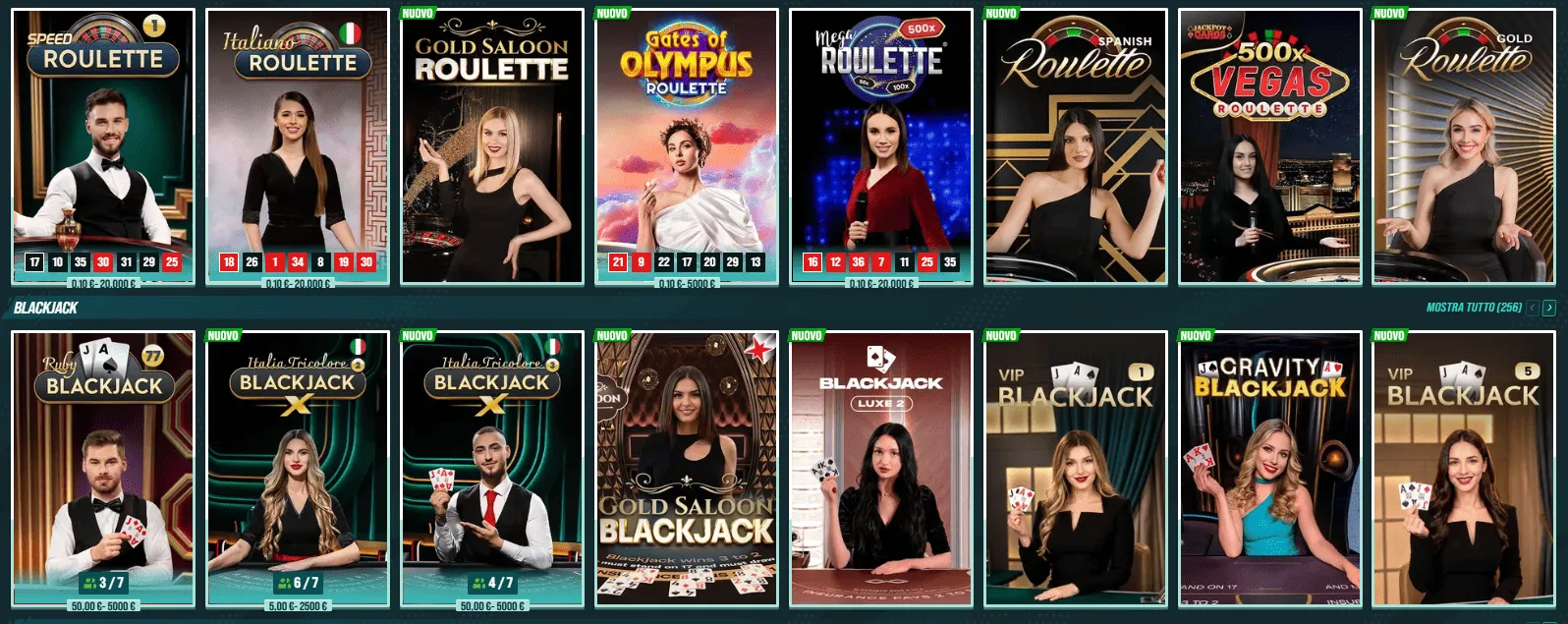 Golisimo Live Casino