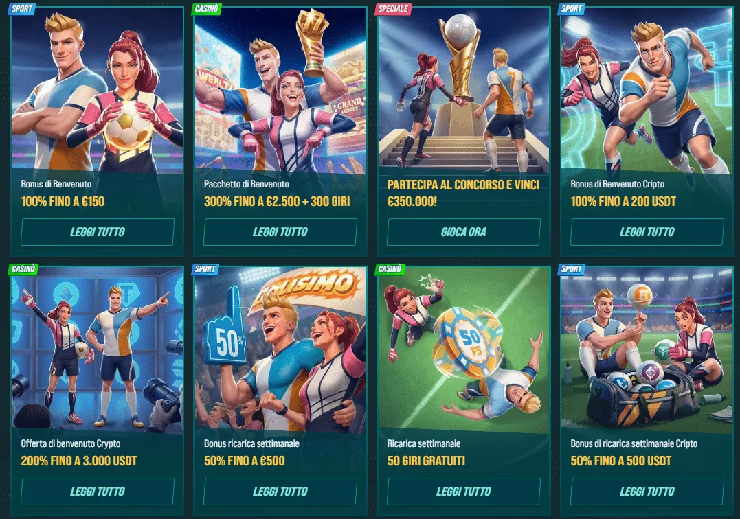 Promozioni Golisimo Casino